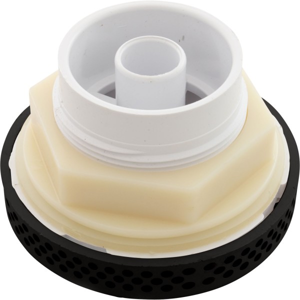 Suct Assy, WW 3-1/2" Hi-Flow, 2-3/8"hs, 1-1/2"s, Blk, w/o Vac Brk : 640-3251 V