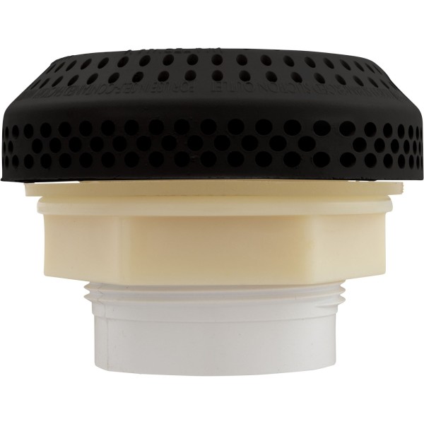 Suct Assy, WW 3-1/2" Hi-Flow, 2-3/8"hs, 1-1/2"s, Blk, w/o Vac Brk : 640-3251 V