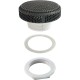 Suction Assy, WW Super Hi-Flo, 3-1/4"hs, 2-1/2"s, Gray : 640-3587 V