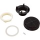 Suction Assy, WW Super Hi-Flo, 3-1/4"hs, 2-1/2"s, Black : 640-3581 V