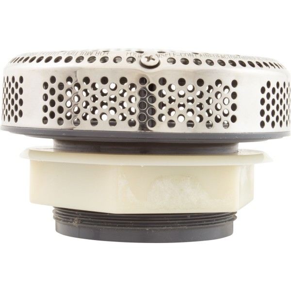 Suction Assy, WW Super Hi-Flo, 3-1/4"hs, 2-1/2"s, SS : 640-3580S V