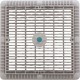 Main Drain Assembly, Aquastar, 12" Square Wave, White : WAV12WR101