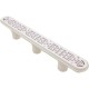 Channel Drain, Aquastar, 32", Flat Grate, For Concrete, White : 32CDFL101