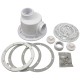 Main Drain, CMP Galaxy, Vinyl, 2"s, White : 25515-200-000