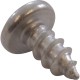 Screw, Pentair Sta-Rite Vinyl Main Drain, Frame, 8 x 3/8" : 37207-0825