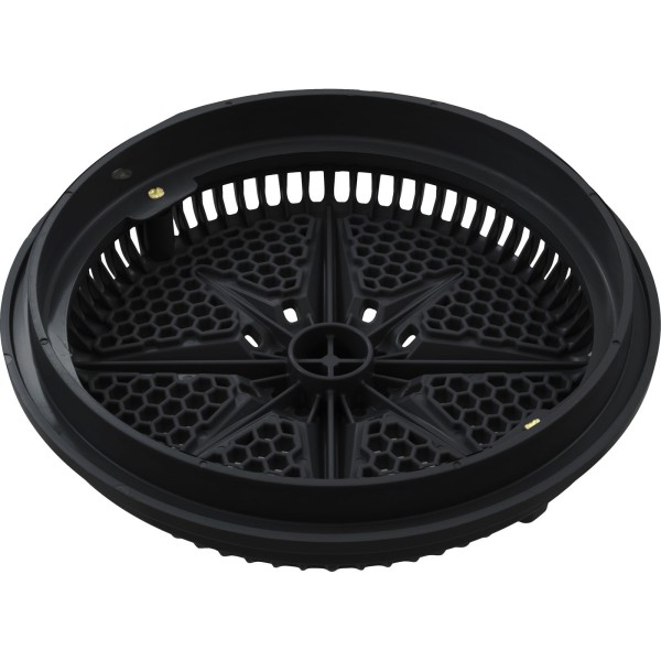 Main Drain Grate, PentairStarGuard, 8", 112gpm, Black, Long Ring : 500100
