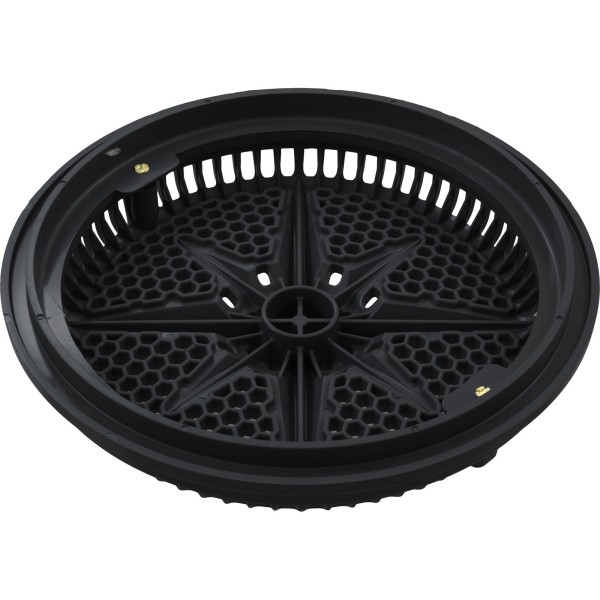 Main Drain Grate, PentStarGuard, 8", 112gpm, Blk, qty 2, Shrt Ring : 500145