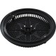 Main Drain Grate, PentStarGuard, 8", 112gpm, Blk, qty 2, Shrt Ring : 500145