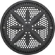 Main Drain Grate, PentStarGuard, 8", 112gpm, Drk Gry, Short Ring : 500105