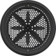 Main Drain Grate, PentStarGuard, 8", 112gpm, Drk Gry, Short Ring : 500105