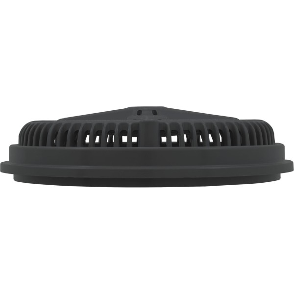 Main Drain Grate, PentStarGuard, 8", 112gpm, Drk Gry, Short Ring : 500105