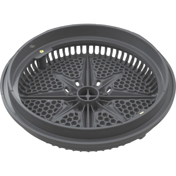 Main Drain Grate, PentStarGuard, 8", 112gpm, DrkGry, qty 2, Lg Rng : 500142