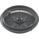 Main Drain Grate, PentStarGuard, 8", 112gpm, DrkGry, qty 2, Lg Rng : 500142