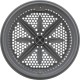 Main Drain Grate, Pent StarGuard, 8", 112gpm, Gray, qty 2, Lg Ring : 500143
