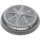 Main Drain Grate, PentairStarGuard, 8", 112gpm, Gray, Short Ring : 500106