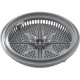 Main Drain Grate, PentairStarGuard, 8", 112gpm, Gray, Short Ring : 500106