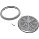 Main Drain Grate, PentairStarGuard, 8", 112gpm, Gray, Short Ring : 500106