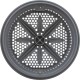 Main Drain Grate, PentStarGuard, 8", 112gpm, Gry, qty 2, Shrt Ring : 500147