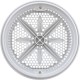 Main Drain Grate, PentStarGuard, 8", 112gpm, Wht, qty 2, Long Ring : 500140
