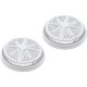 Main Drain Grate, Pent StarGuard, 8", 112gpm, Wht, qty 2, Shrt Rin : 500144