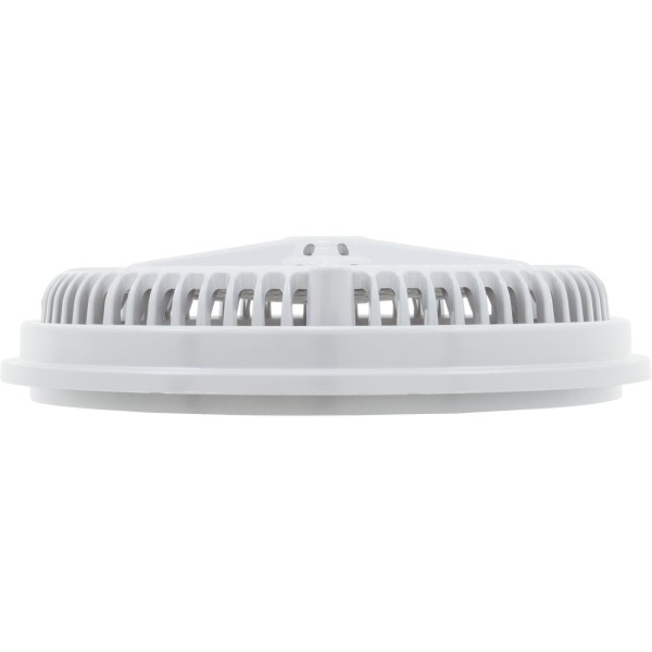 Main Drain Grate, Pent StarGuard, 8", 112gpm, Wht, qty 2, Shrt Rin : 500144