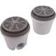 Main Drain, PentStarGuard, 8", 112gpm, 2"Side Port, ABS, Gry, qty 2 : 500118