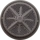 Main Drain, PentStarGuard, 8", 112gpm, 2"Side Port, ABS, Gry, qty 2 : 500118