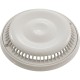 Main Drain Grate, Afras, Anti Vortex, 7-3/4"dia, Wht, w/Ring&Scrw : 10064W
