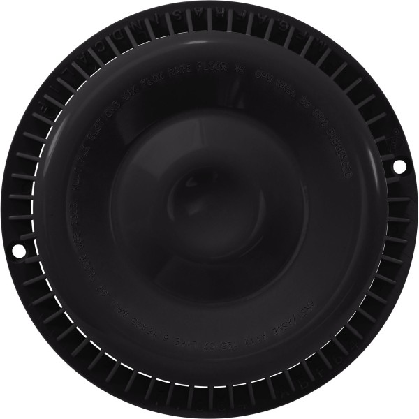 Main Drain Cover, Afras, Anti Vortex, Black, w/Screws : 11064BK