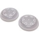 Suction Cover, Hayward WG1030, 8" Round, w/Frame, Wht, Qty 2 : WG1030AVPAK2
