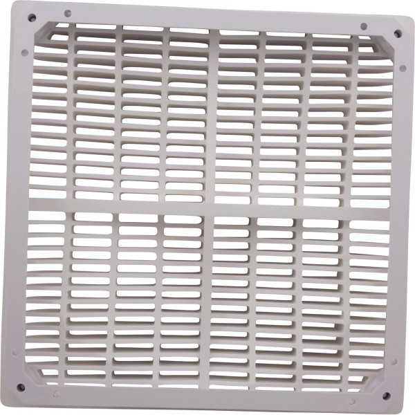Main Drain Grate, Hayward Low Velocity, 12" x 12"Sq, w/Frame : WGX1032BLV2