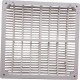 Main Drain Grate, Hayward Low Velocity, 12" x 12"Sq, w/Frame : WGX1032BLV2