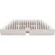 Main Drain Grate, Waterway 9" x 9" Square, White : 642-4790 V