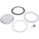 Main Drain Cover, Waterway, 8" Round, with Frame : 640-2240 V