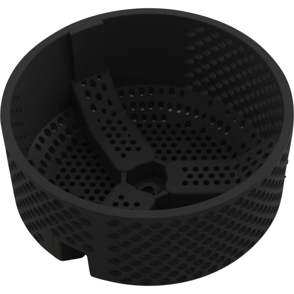 Suction Cover, WW 3-1/2" Ultra Hi-Flo, 2-3/8"hs, Black : 642-3271V