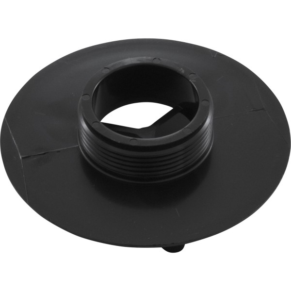 Wall Fitting, 4" dia, 1-7/8"hs, 1-1/2"mpt, Black : 415T102