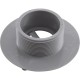 Wall Fitting, 4" dia, 2-3/8"hs, 2"mpt-1-1/2"s, Lt Gray : 420T15S103