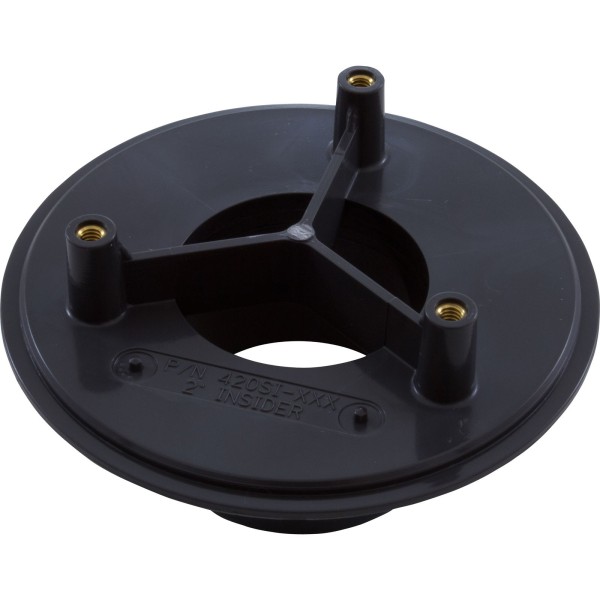 Wall Fitting, Retro 4" dia, 2-3/8"hs, 2" insider, Dk Gray : 420SI105