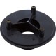 Wall Fitting, Retro 4" dia, 2-3/8"hs, 2" insider, Dk Gray : 420SI105