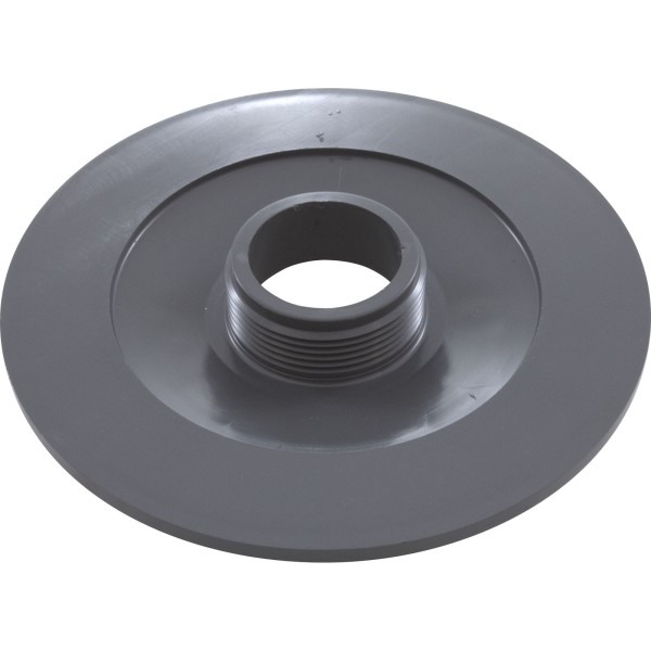 Wall Fitting, 6" dia, 1-7/8"hs, 1-1/2"mpt, Dk Gray : 615T105
