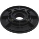 Wall Fitting, 6" dia, 1-7/8"hs, 1-1/2"mpt, Black : 615T102