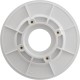 Wall Fitting, 6" dia, 2-3/8"hs, 2"mpt-1-1/2"s, White : 620T15S101