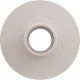 Wall Fitting, 6" dia, 2-3/8"hs, 2"mpt-1-1/2"s, White : 620T15S101
