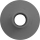 Wall Fitting, 6" dia, 2-3/8"hs, 2"mpt-1-1/2"s, Lt Gray : 620T15S103