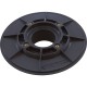 Wall Fitting, 6" dia, 2-3/8"hs, 2"mpt-1-1/2"s, Dk Gray : 620T15S105