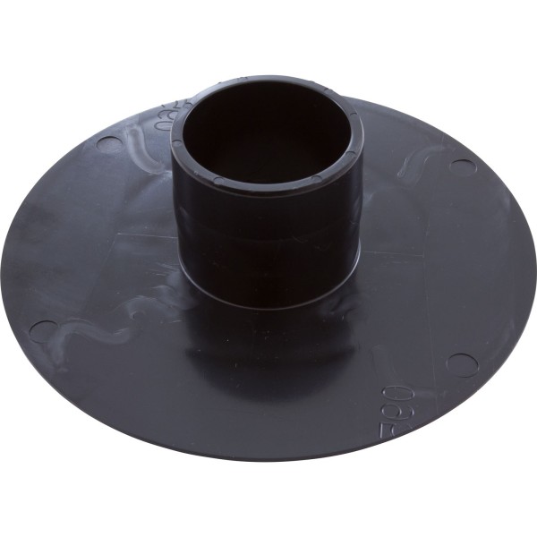 Wall Fitting, 6" dia, 2-3/8"hs, 2"s Insider, Black : 620SI102
