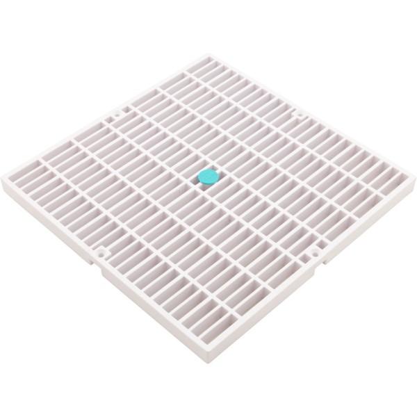 Drain Cover Only, Aquastar, Flat, 24" Square (4x12) , Wht, VGB : 24NF101