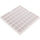 Drain Cover Only, Aquastar, Flat, 24" Square (4x12) , Wht, VGB : 24NF101