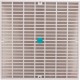 Drain Cover Only, Aquastar, Flat, 24" Square (4x12) , Wht, VGB : 24NF101