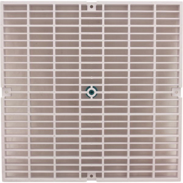 Drain Cover Only, Aquastar, Flat, 24" Square (4x12) , Wht, VGB : 24NF101